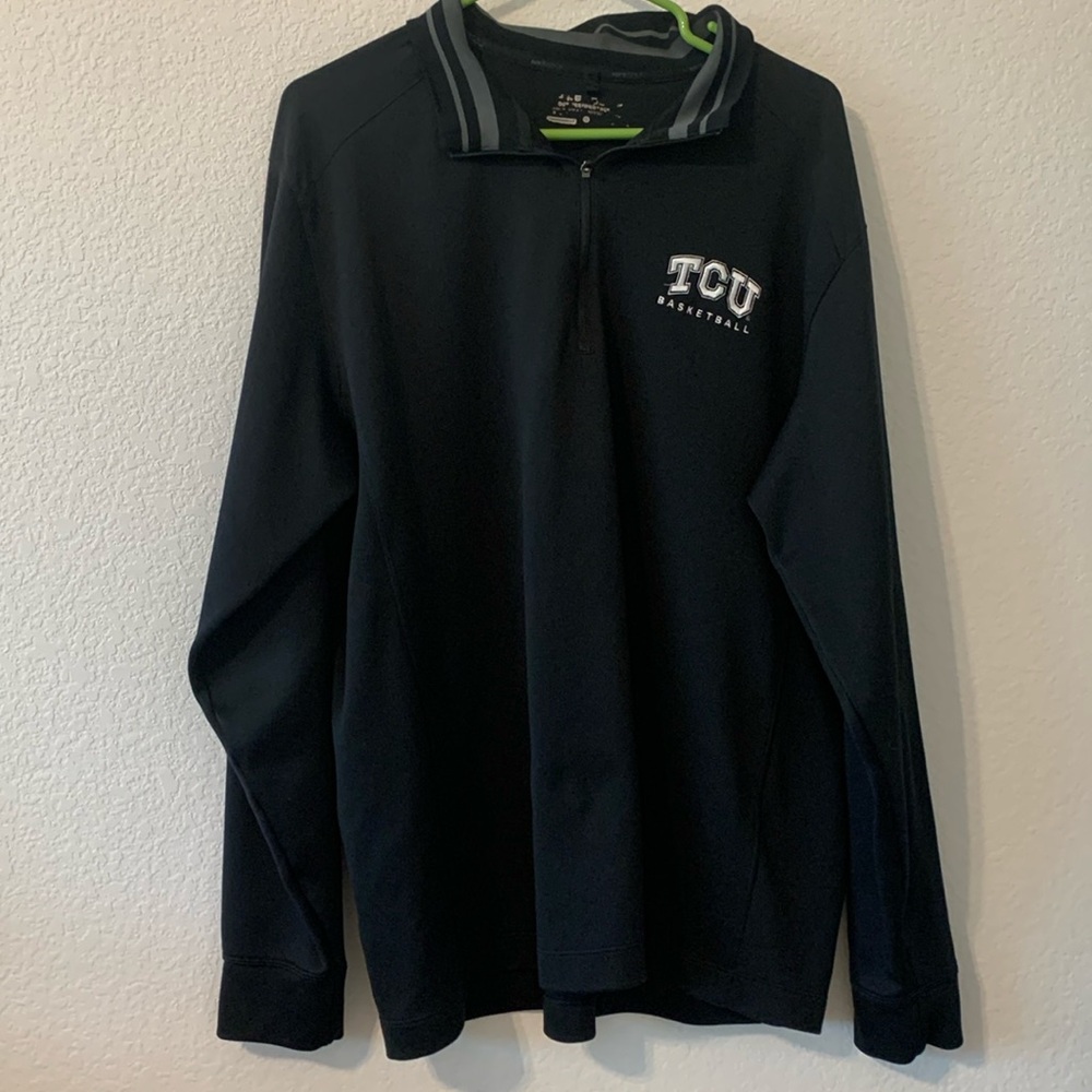 TCU basketball pullover